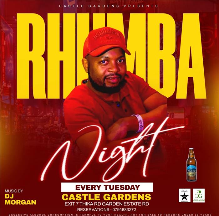 Rhumba Night Every Tuesday with DJ Morgan 