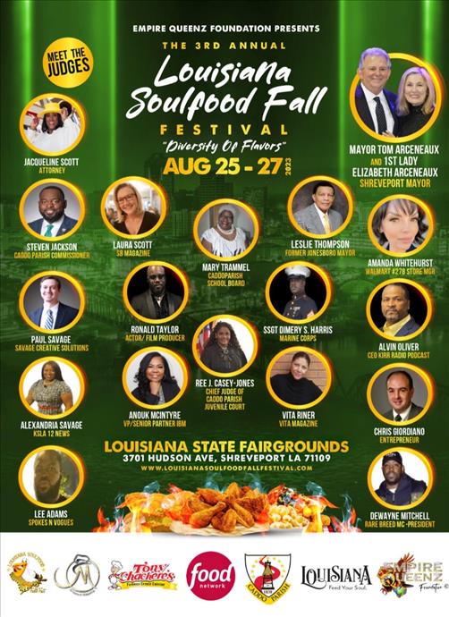 Louisiana Soul Food Fall Festival 2023 at Louisiana State Fairgrounds