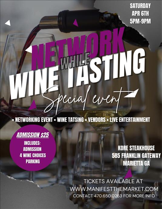 Network While Wine Tasting!