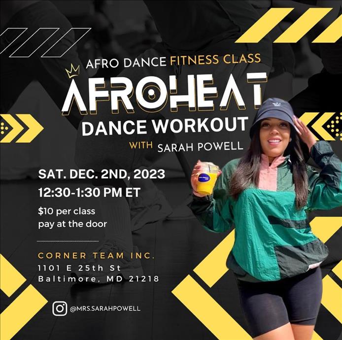 Afrobeats Dance Workout Baltimore