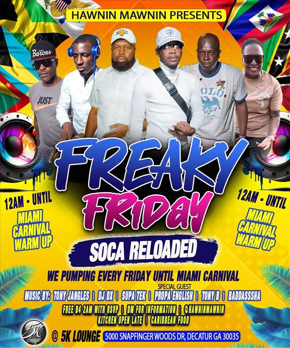 Freaky Friday Soca Reloaded 4