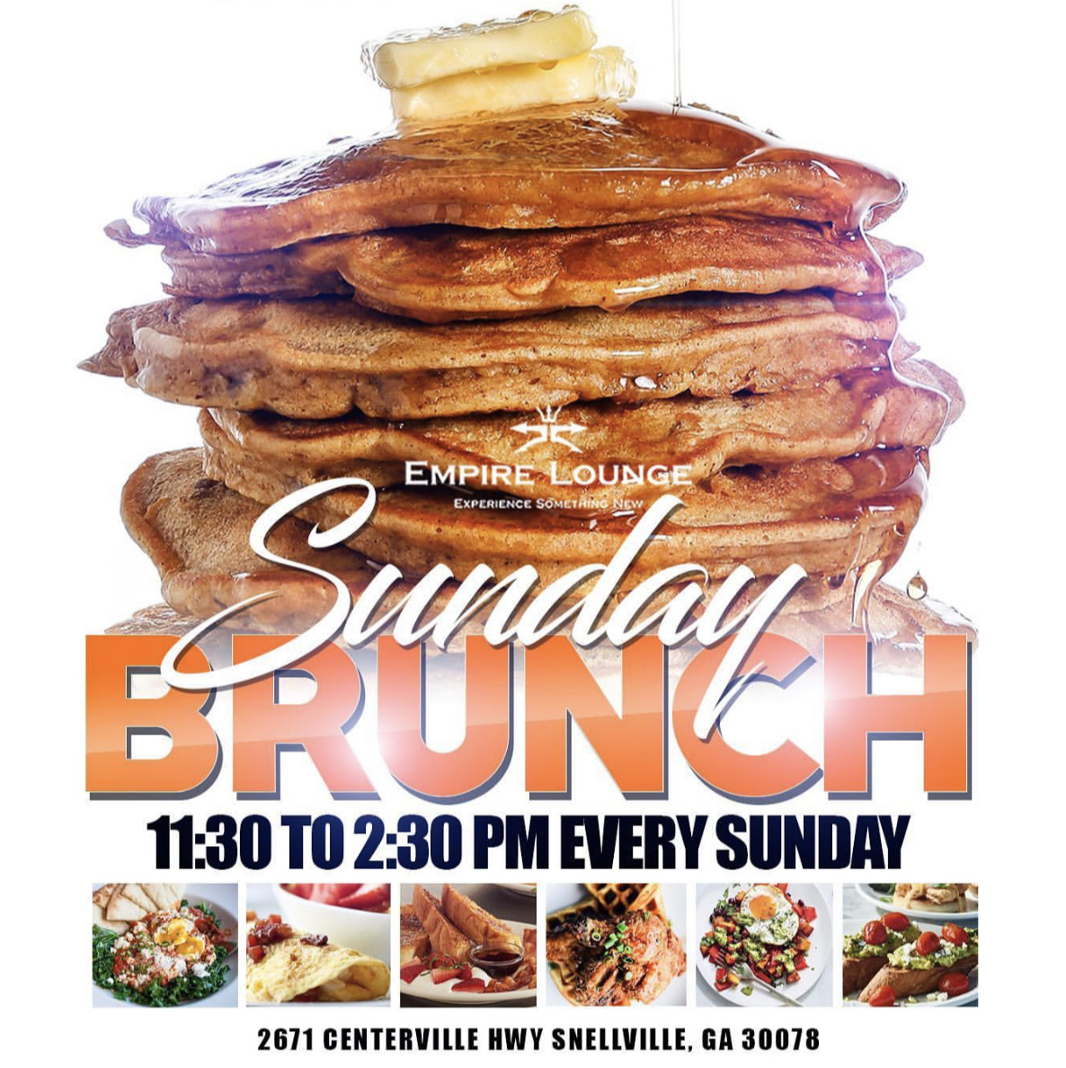 Sunday Brunch at Empire Lounge, Snellville, GA, Mar 15, 2020 | VIPSocio