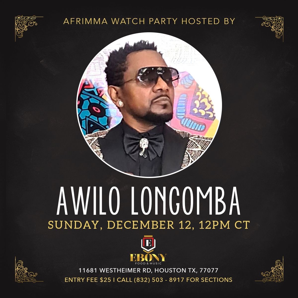 AFRIMMA 2021 Watch Party Hosted By Awilo Longomba at EBONY House of ...