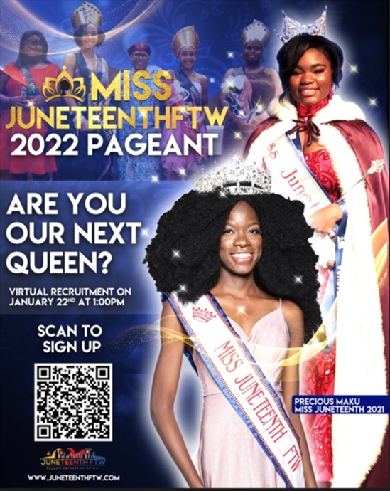 Miss Juneteenth DFW Registration
