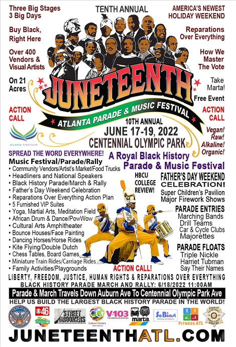 Juneteenth Atlanta Parade & Music Festival 2022