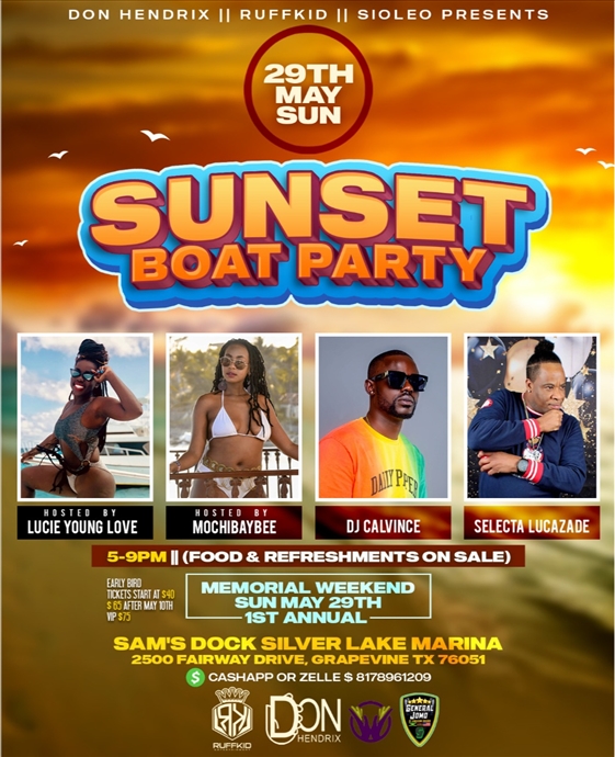 Sunset Boat Party