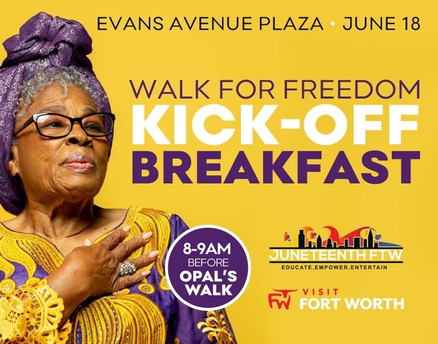 Opal's Walk for Freedom Kick-Off Breakfast 
