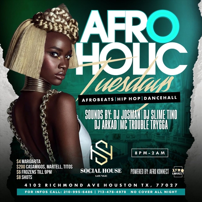 AfroHolic Tuesdays 
