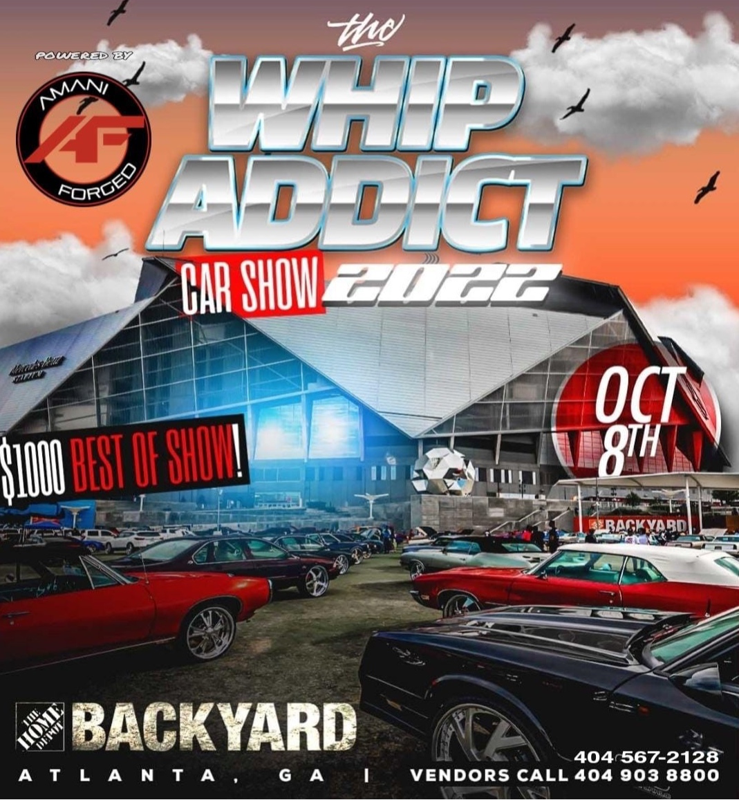 The Whip Addict Car Show 2022 at Backyard Atlanta, Oct 08, 2022 VIPSocio
