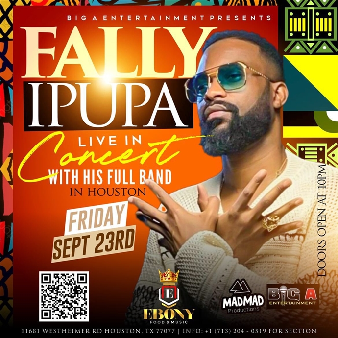 Fally Ipupa Live in Houston