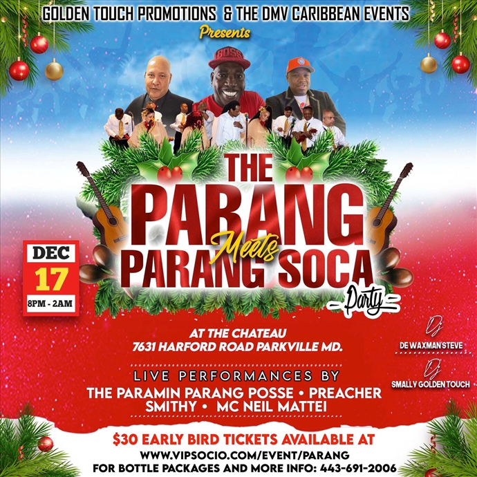 The Parang meets Parang Soca Christmas Party