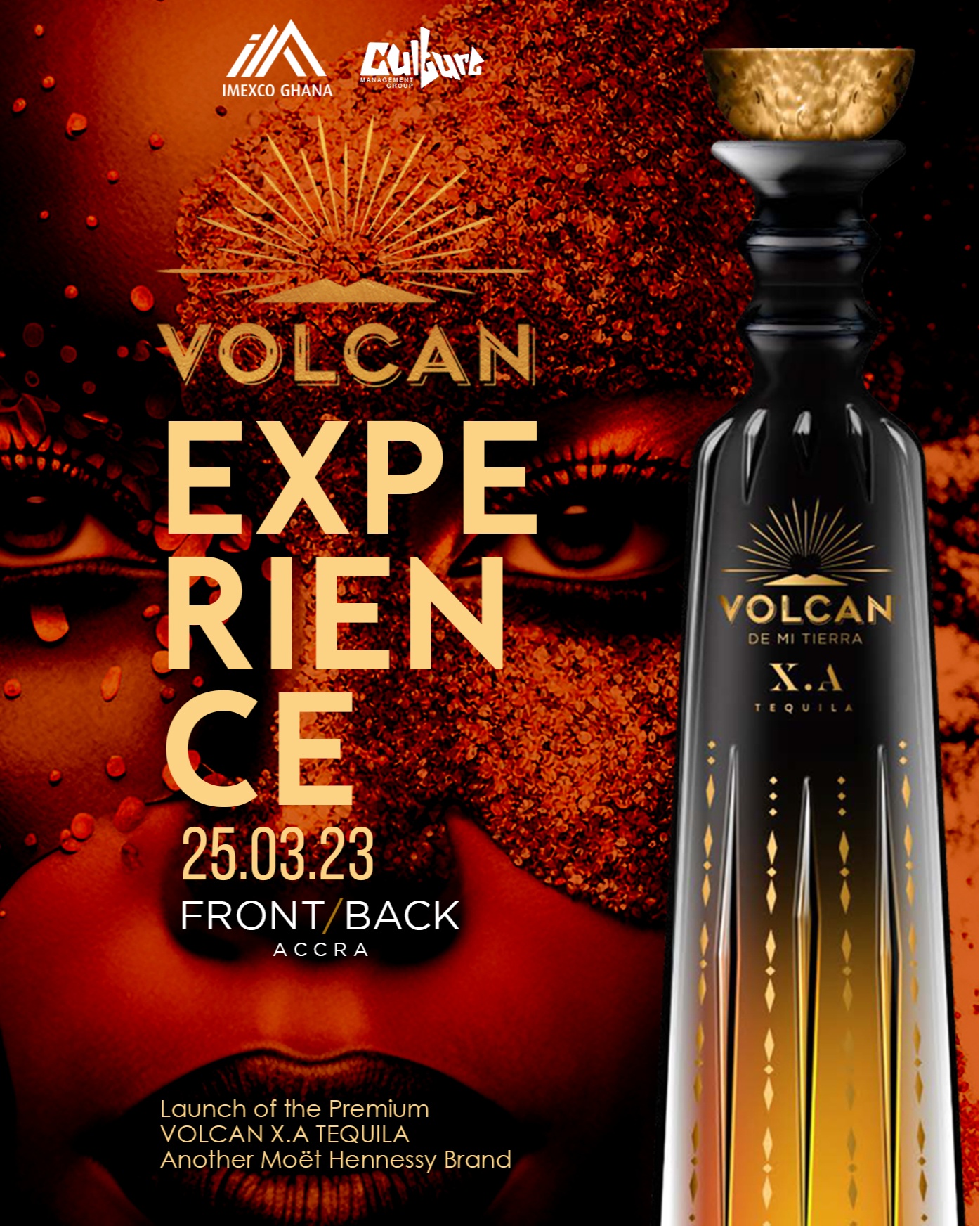 Volcan Experience at FrontBack, Osu, Accra, Mar 25, 2023