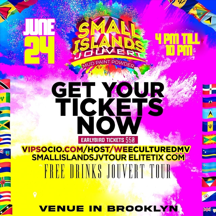 Small Islands Free Drinks Jouvert NYC