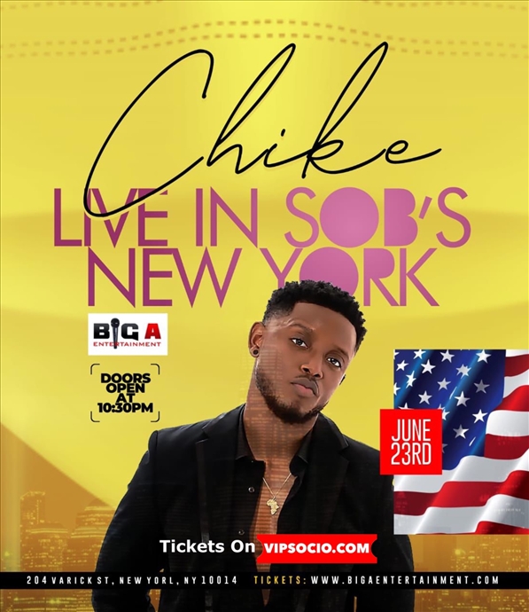 Chike Performing Live in New York