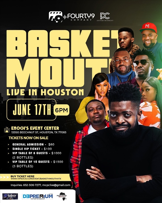 Baskethmouth live in Houston TX