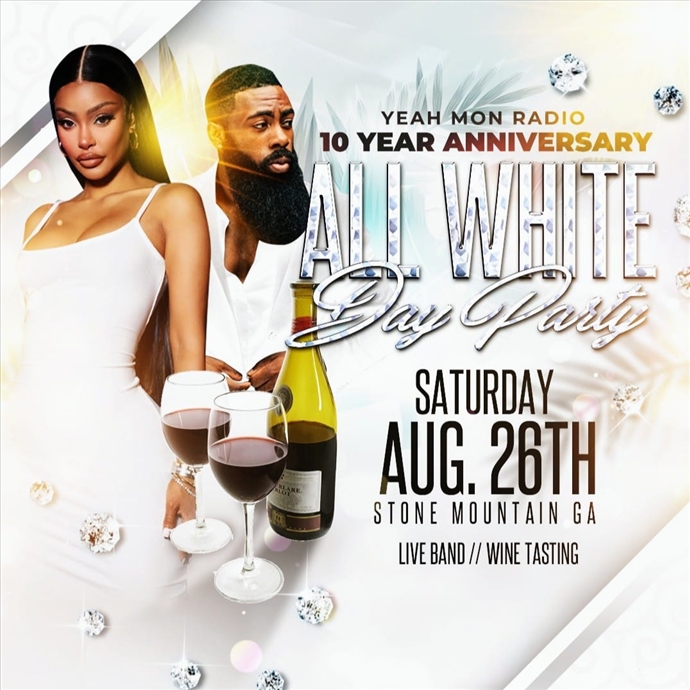 All White Party Flyer