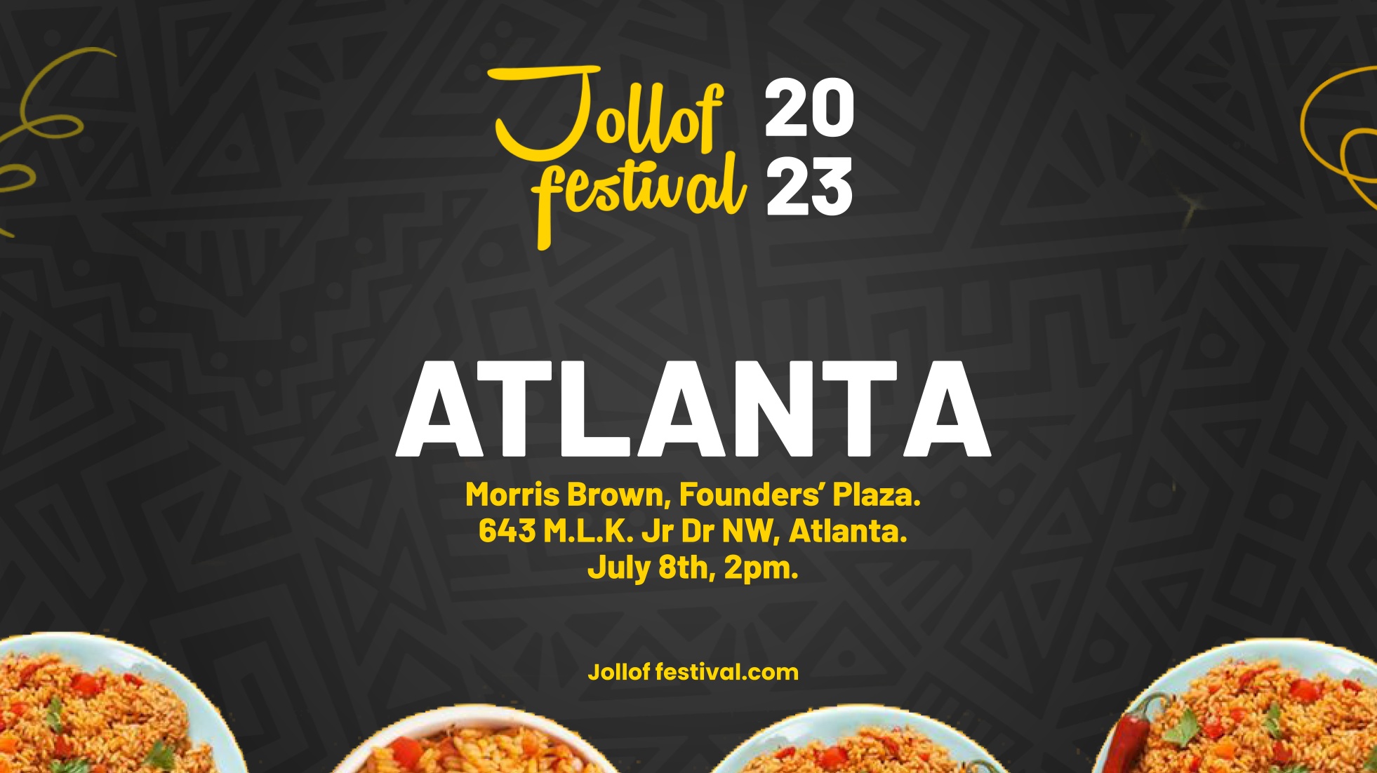 Jollof Festival Atlanta 2023 at Morris Brown College, Jul 08, 2023