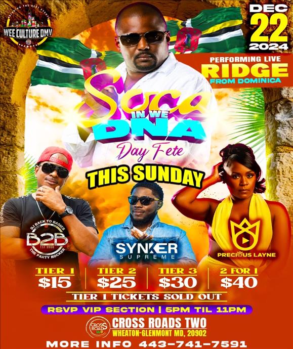 Soca in We DNA Day Fete