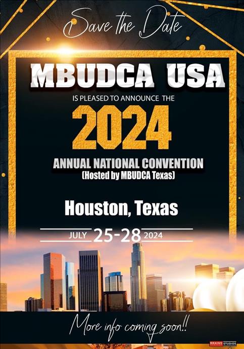 MBUDCA USA: 2024 ANNUAL NATIONAL CONVENTION