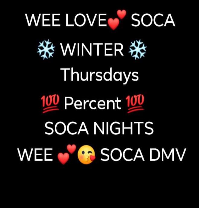 Wee Soca Thursdays