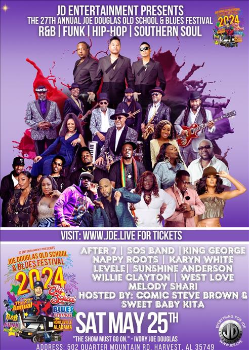 27th Annual Old School and Blues Festival 2024