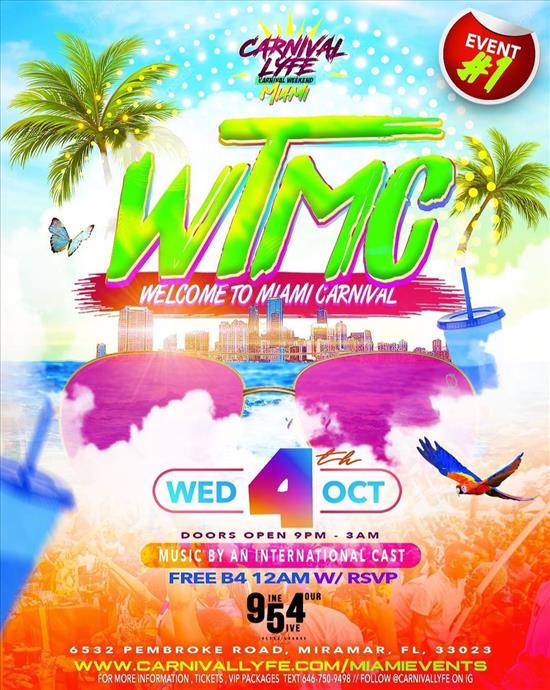 WTMC - Welcome To Miami Carnival 2023