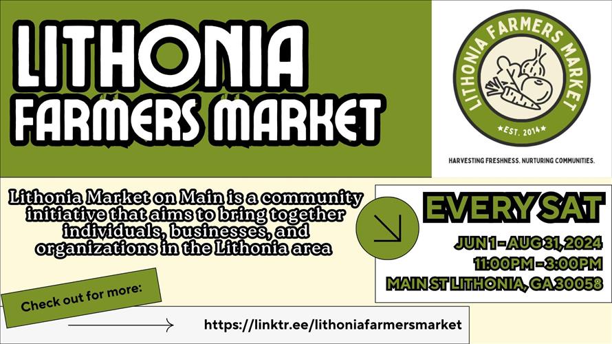 Lithonia Farners Market - Vendors Needed (Free Event)