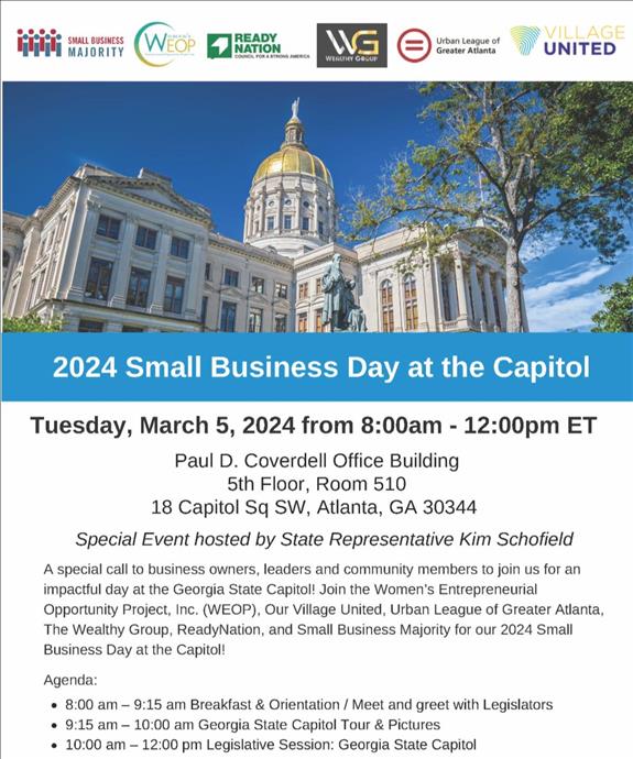 Small Business Day at the Capitol 