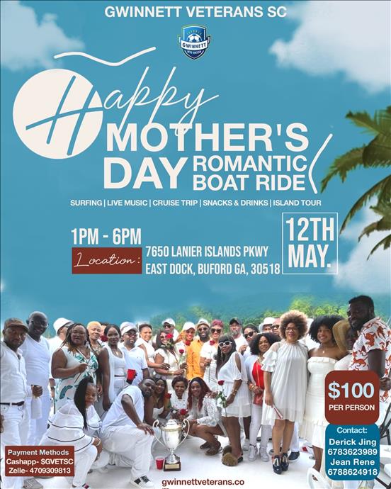 Happy Mother’s Day Romantic Boat Ride