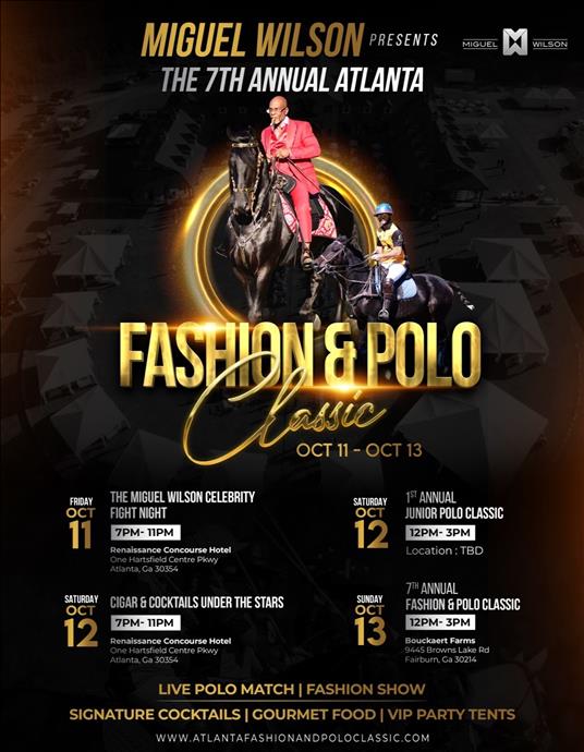 7th Annual Atlanta Fashion and Polo Classic (Oct 11th-13th)