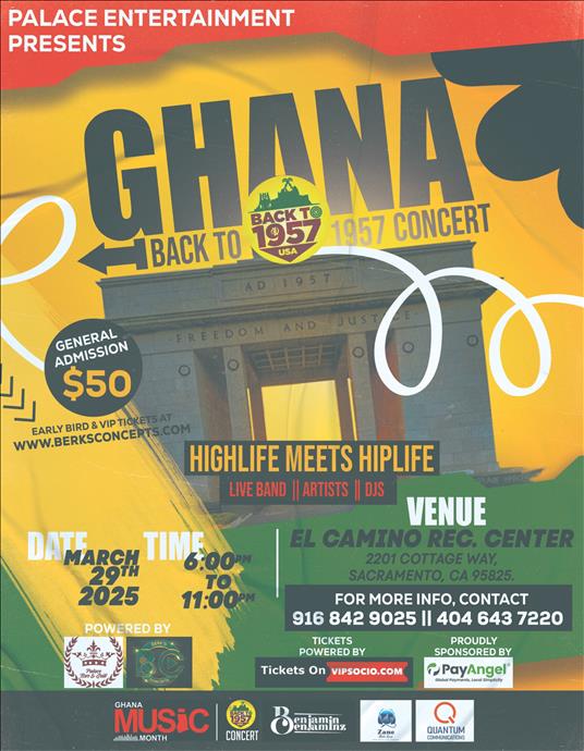 Ghana "Back To 1957" Concert - California