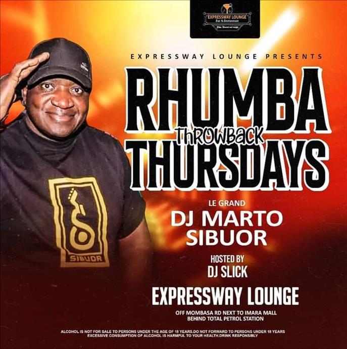 Rhumba Throwback Thursdays by DJ Marto Sibuor 