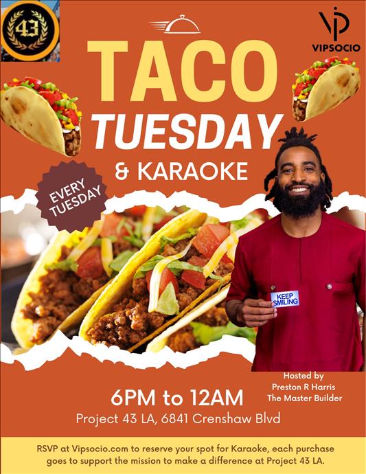 Taco Tuesday & Karaoke