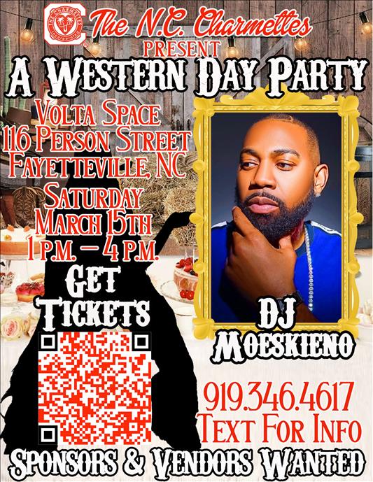 NC Charmettes Present: Western Day Party