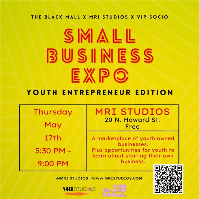 Small Business Expo - Youth Entrepreneur Position