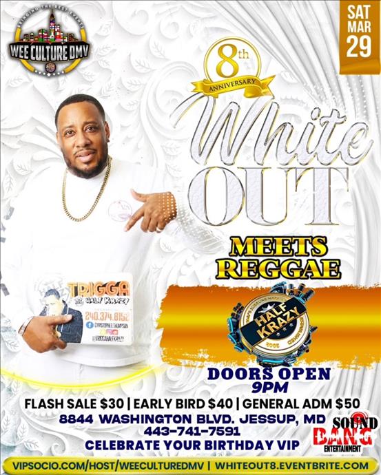 White Out Reggae Meets Soca