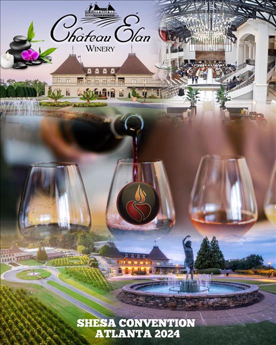 Wine Tasting Chateau Elan - SHESA Convention Atlanta 2024