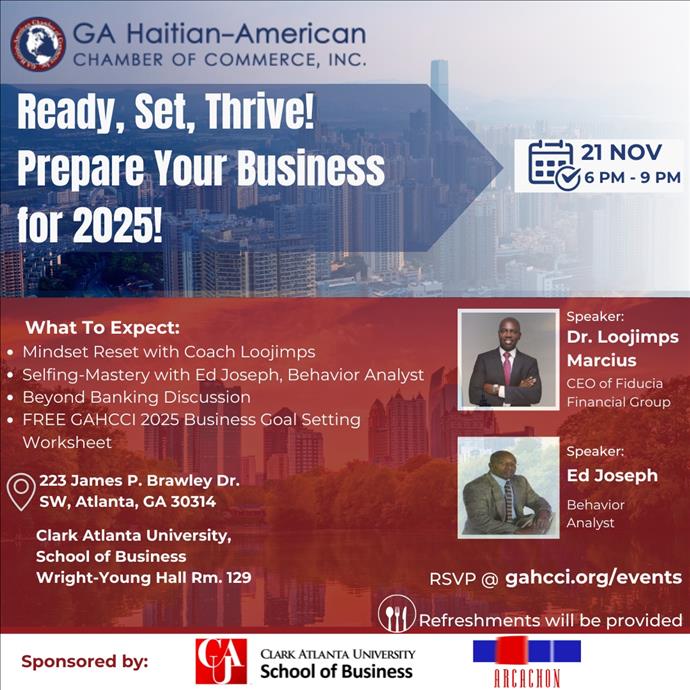 Ready, Set, Thrive!  Prepare Your Business  for 2025!