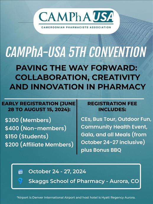 CAMPhA USA 5th Annual Convention (Oct 24-27)