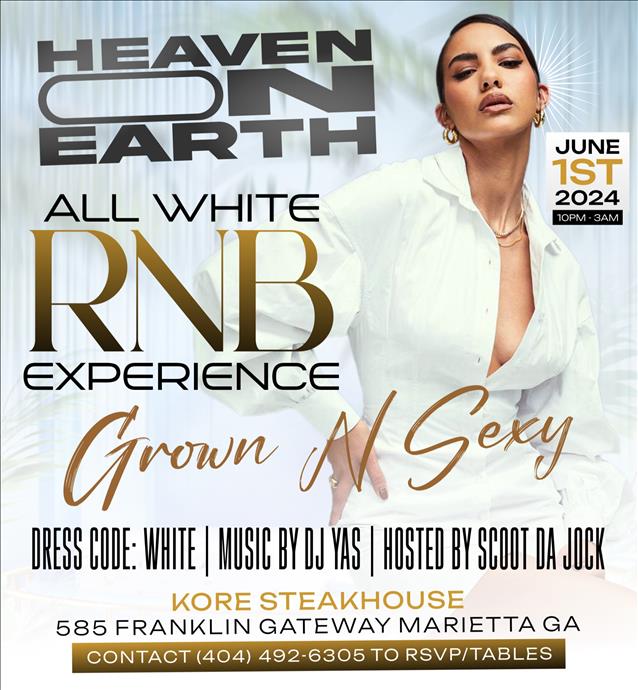 Heaven on Earth: All White RNB Experience