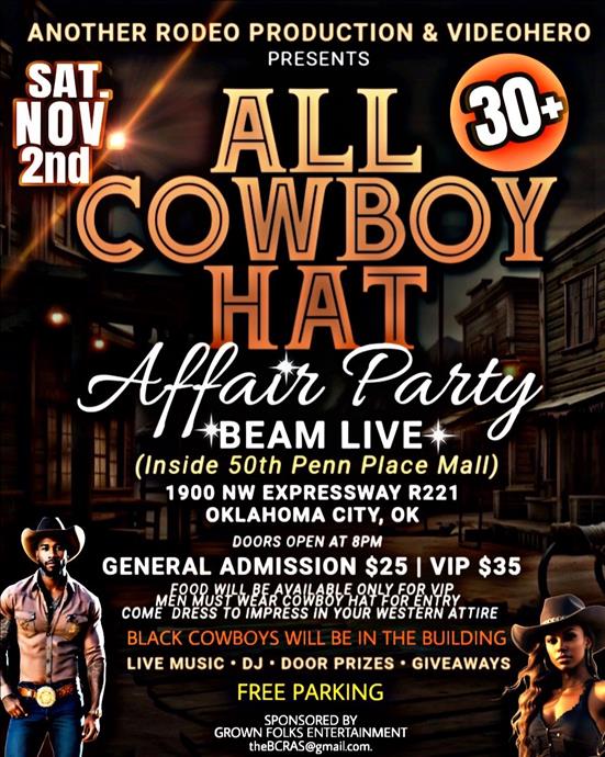 All Cowboy Hat Affair Party