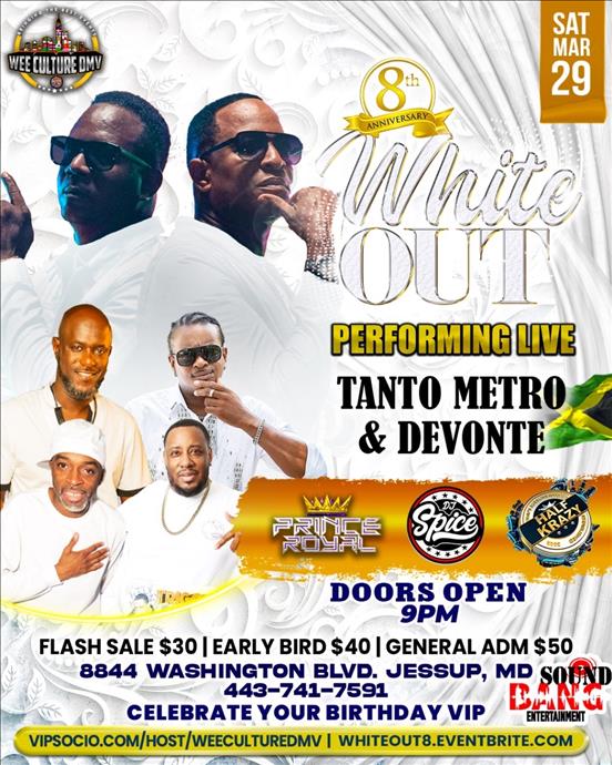 White Out Reggae Meets Soca